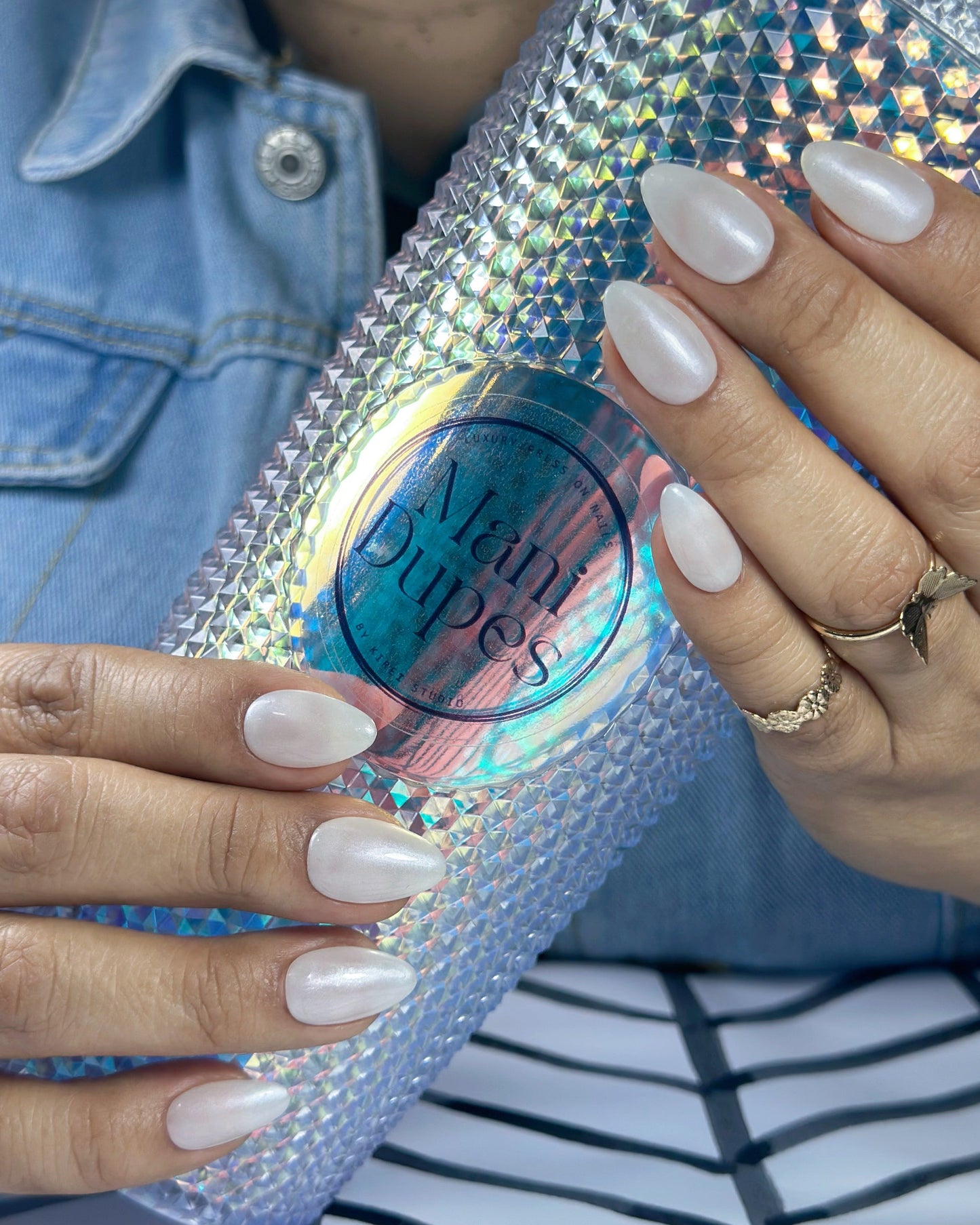 Perla RTS (Press-On Nails hechas a Mano)